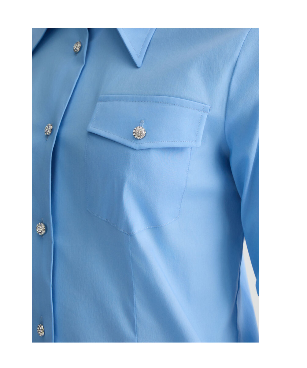Liu •jo Shirt Liu Jo Woman Color Blue In Blue
