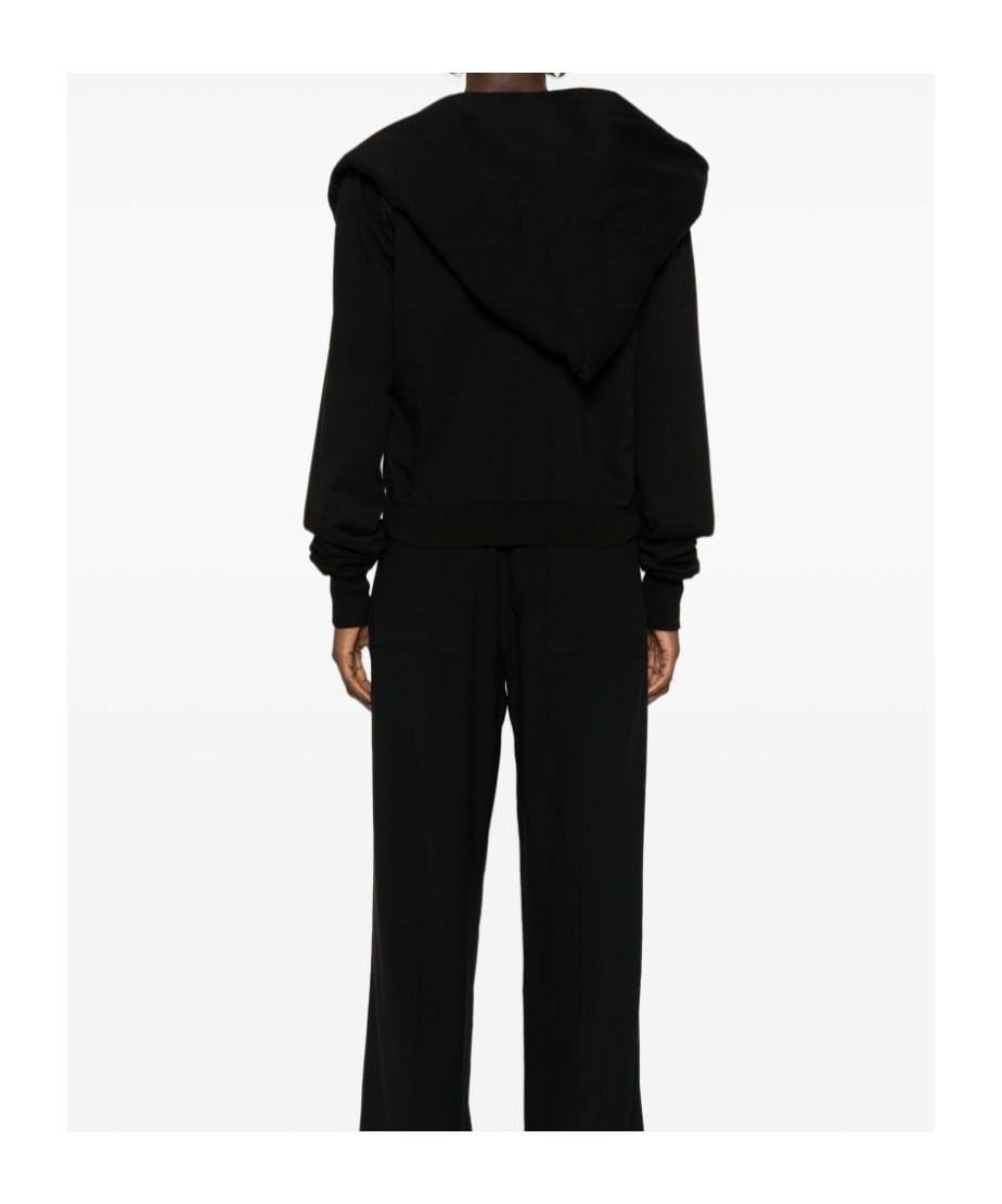 Rick Owens Drkshdw T-shirt Collage Gimp Hoodie In Black