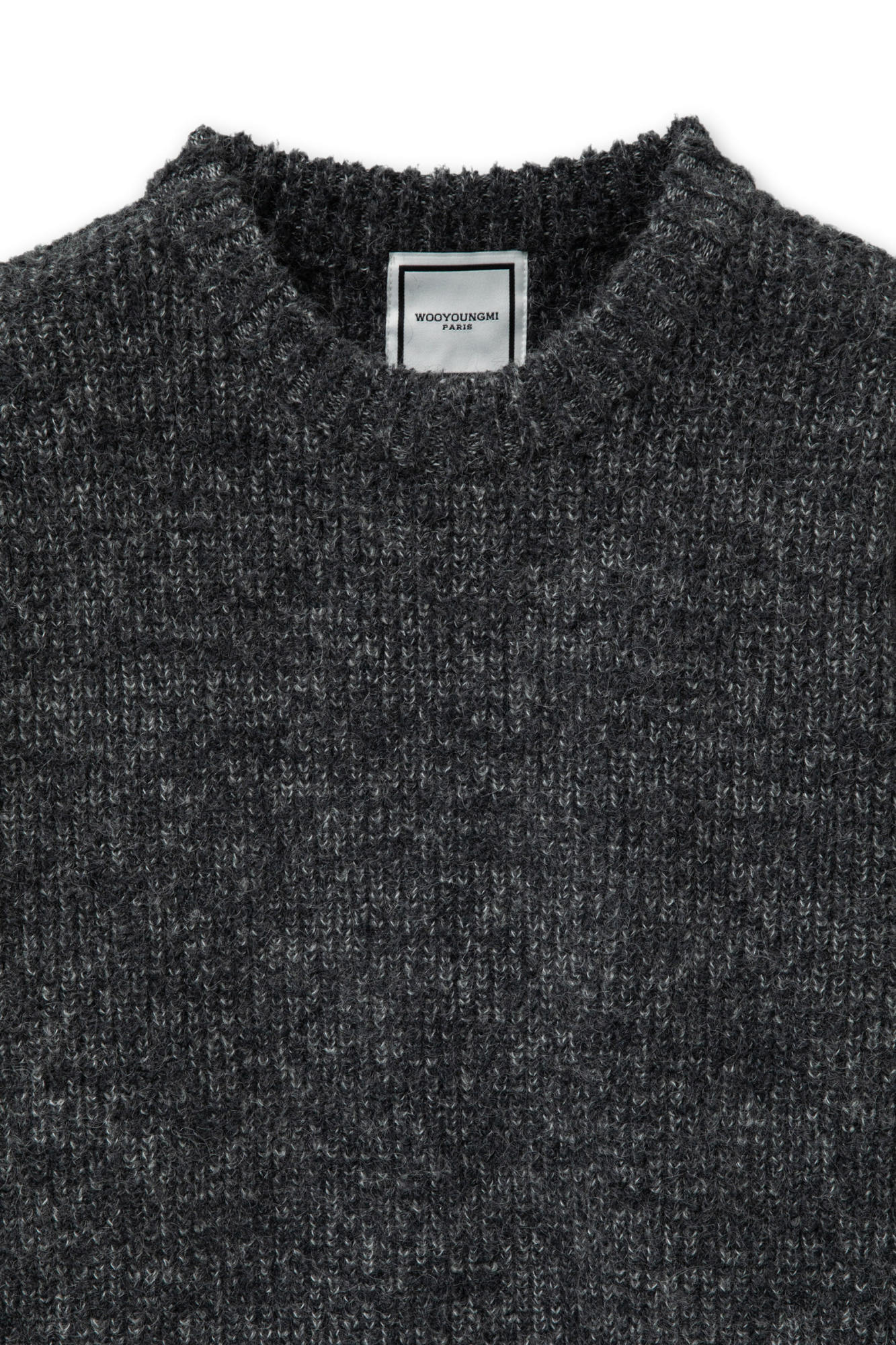 Wooyoungmi Long-sleeved Sweater In Black