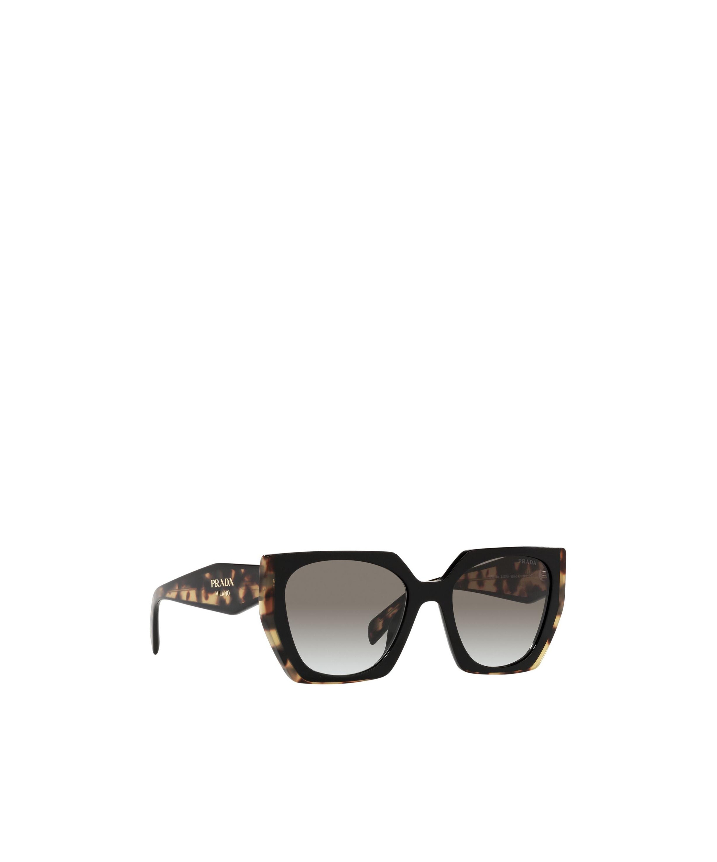 Prada Womens Black Pr 15ws Cat-eye Frame Acetate Sunglasses In Gray
