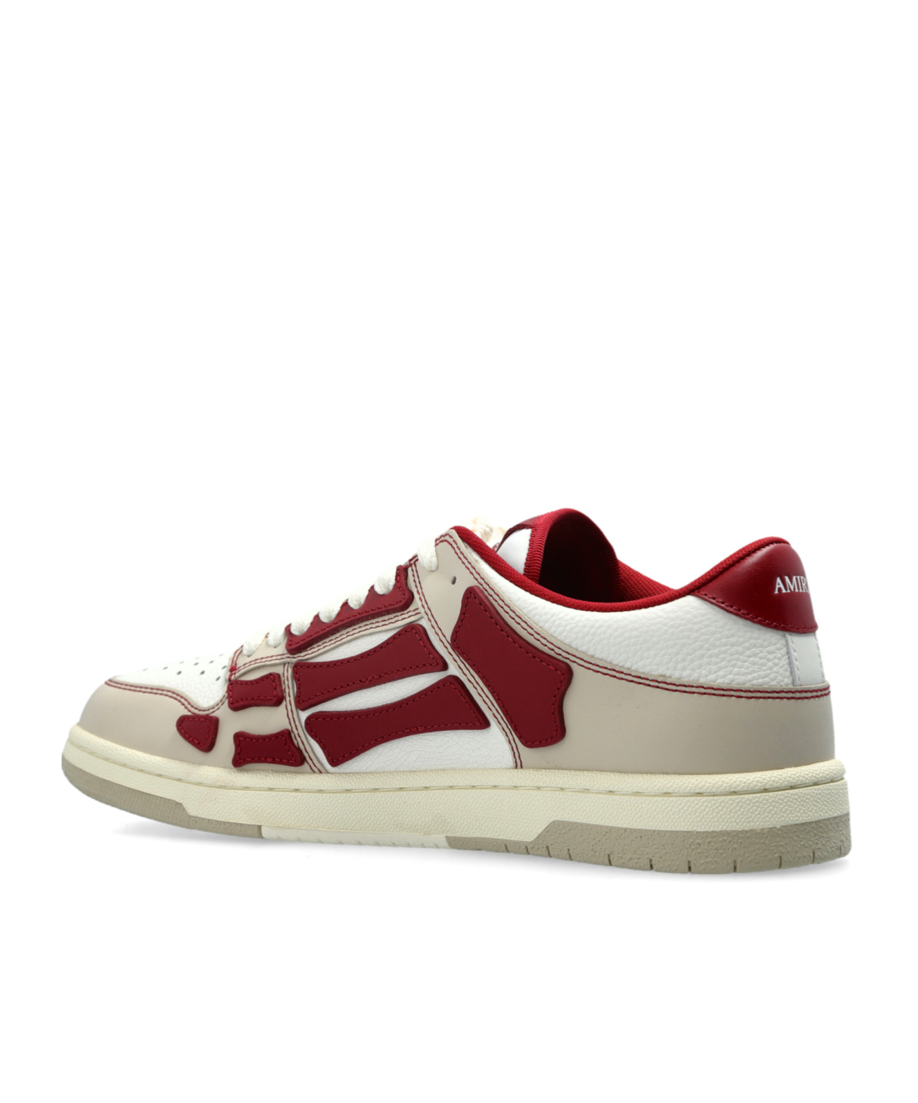 Shop Amiri Skel Sneakers In Nude
