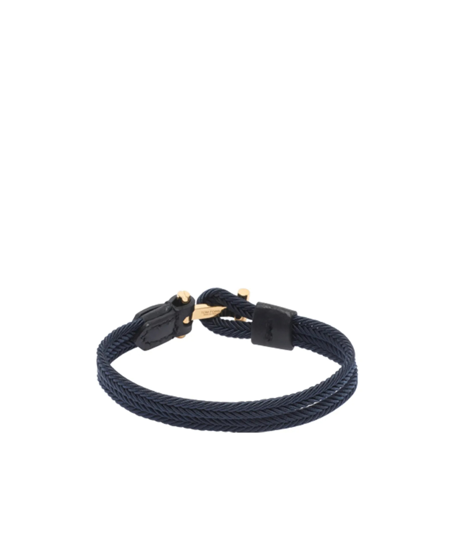 Tom Ford Braided Bracelet In Black