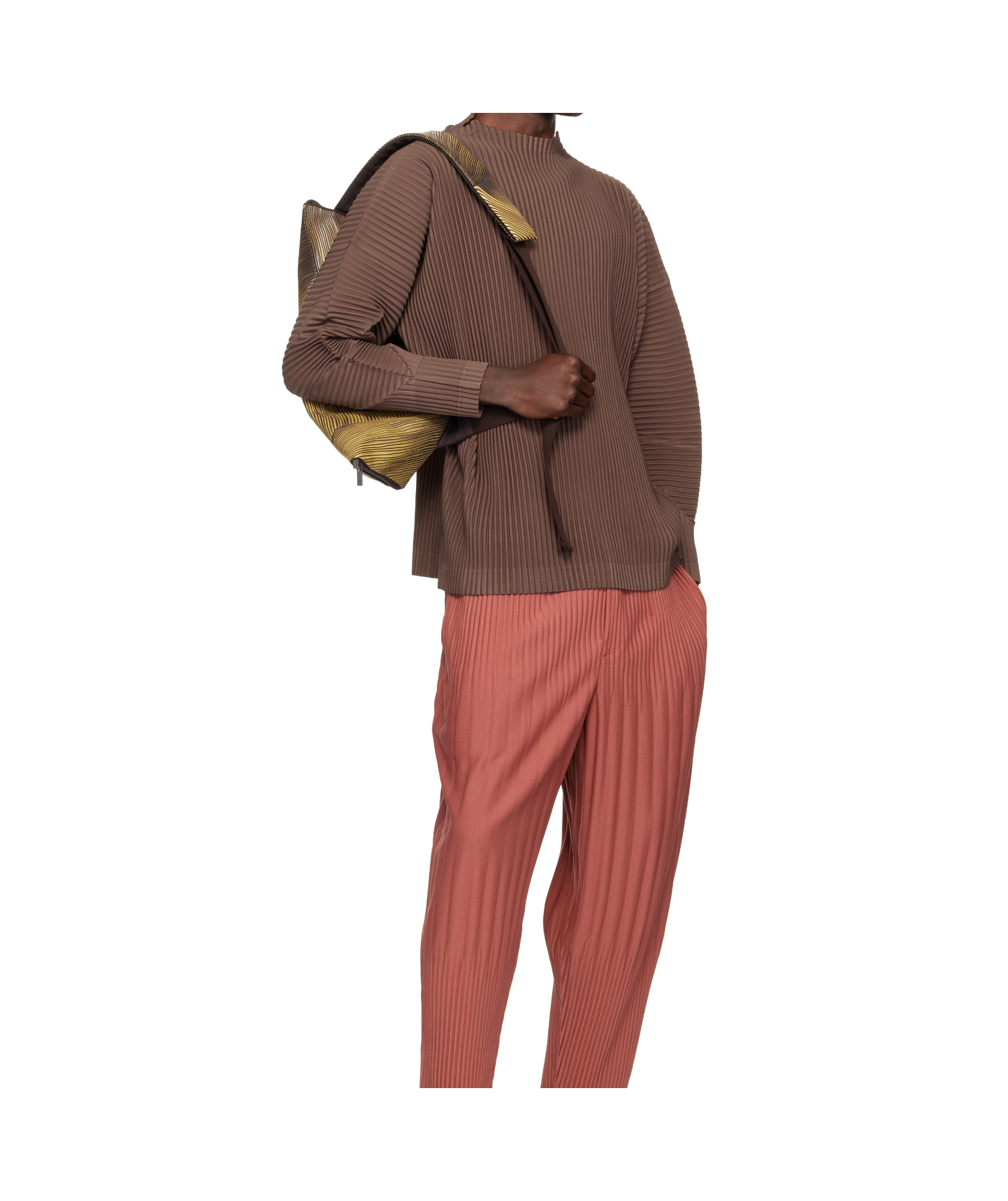 Issey Miyake Brown Monthly Color November T-shirt In Brown