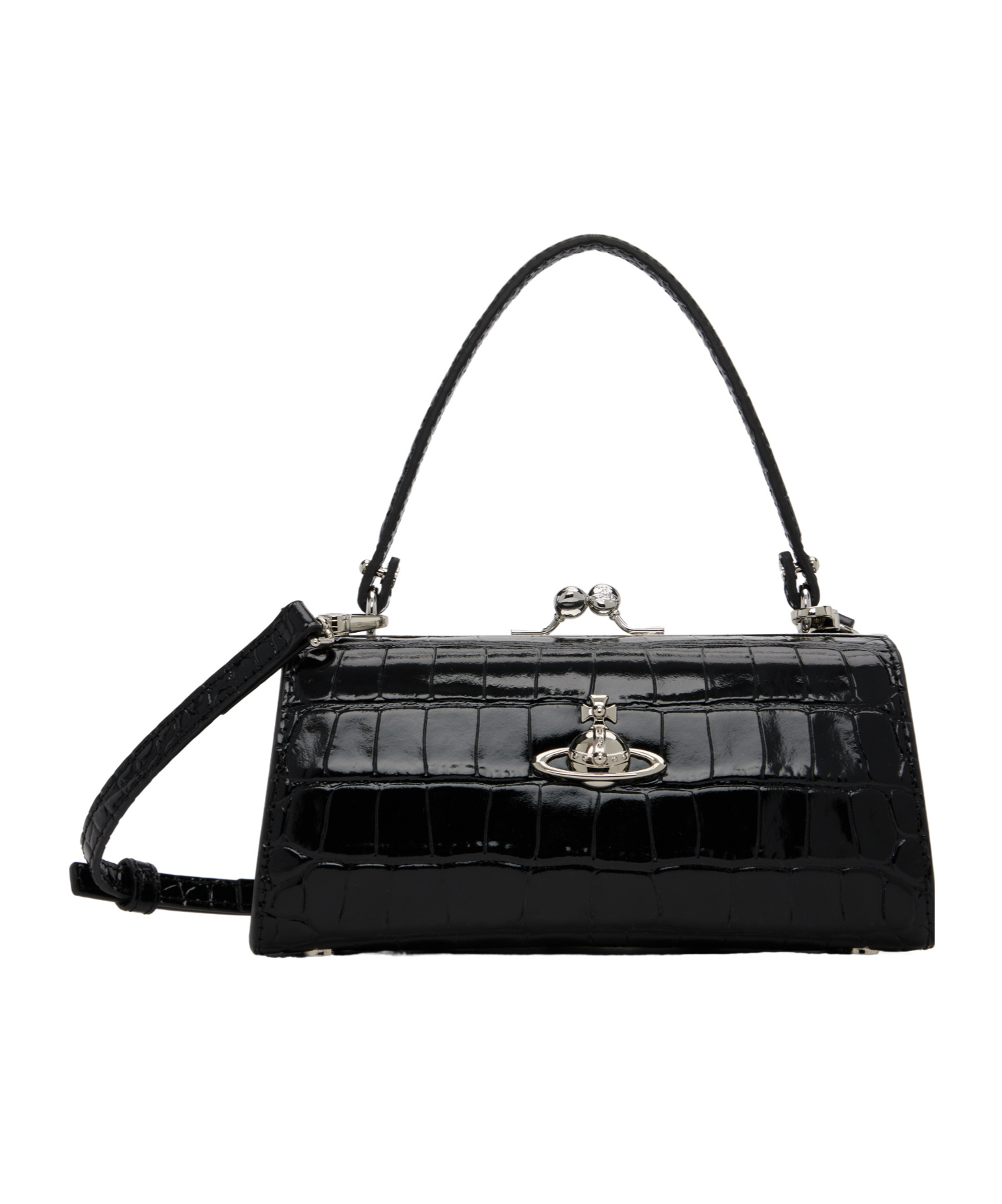 Vivienne Westwood Doll Shoulder Bag In Black