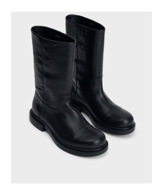Sunflower Round Head Boots In Black