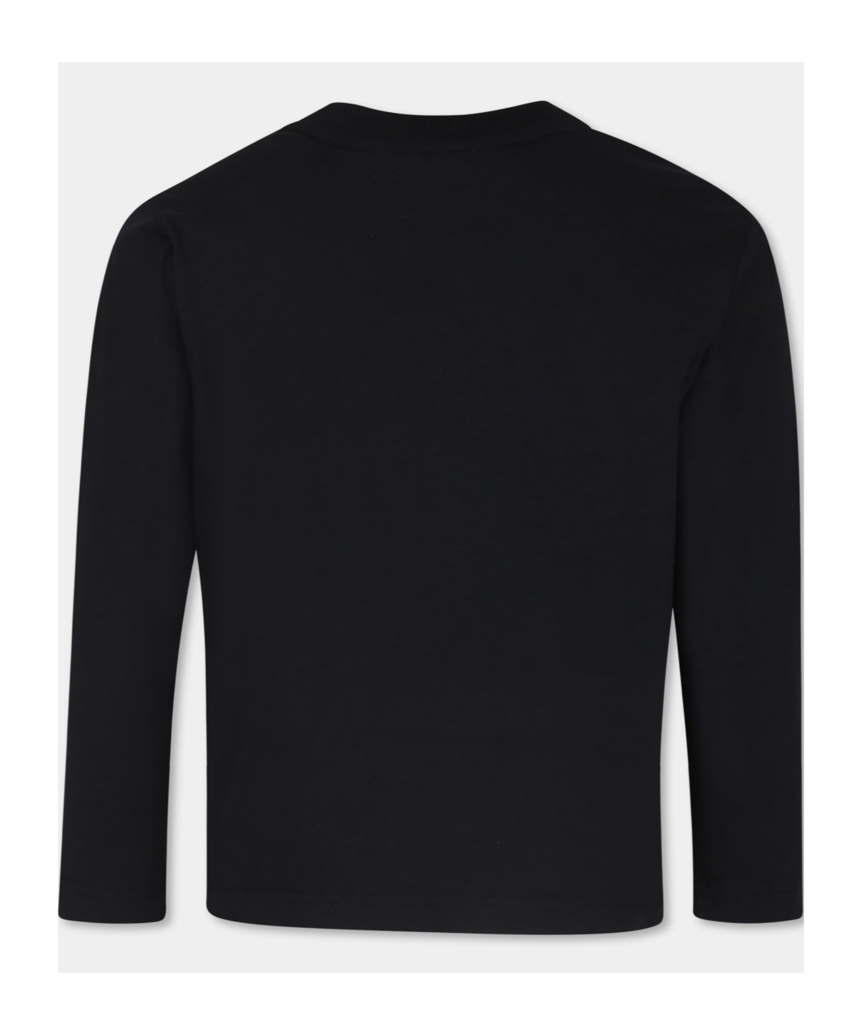 Shop Lanvin Petite Long-sleeved Pullover T-shirt In Black