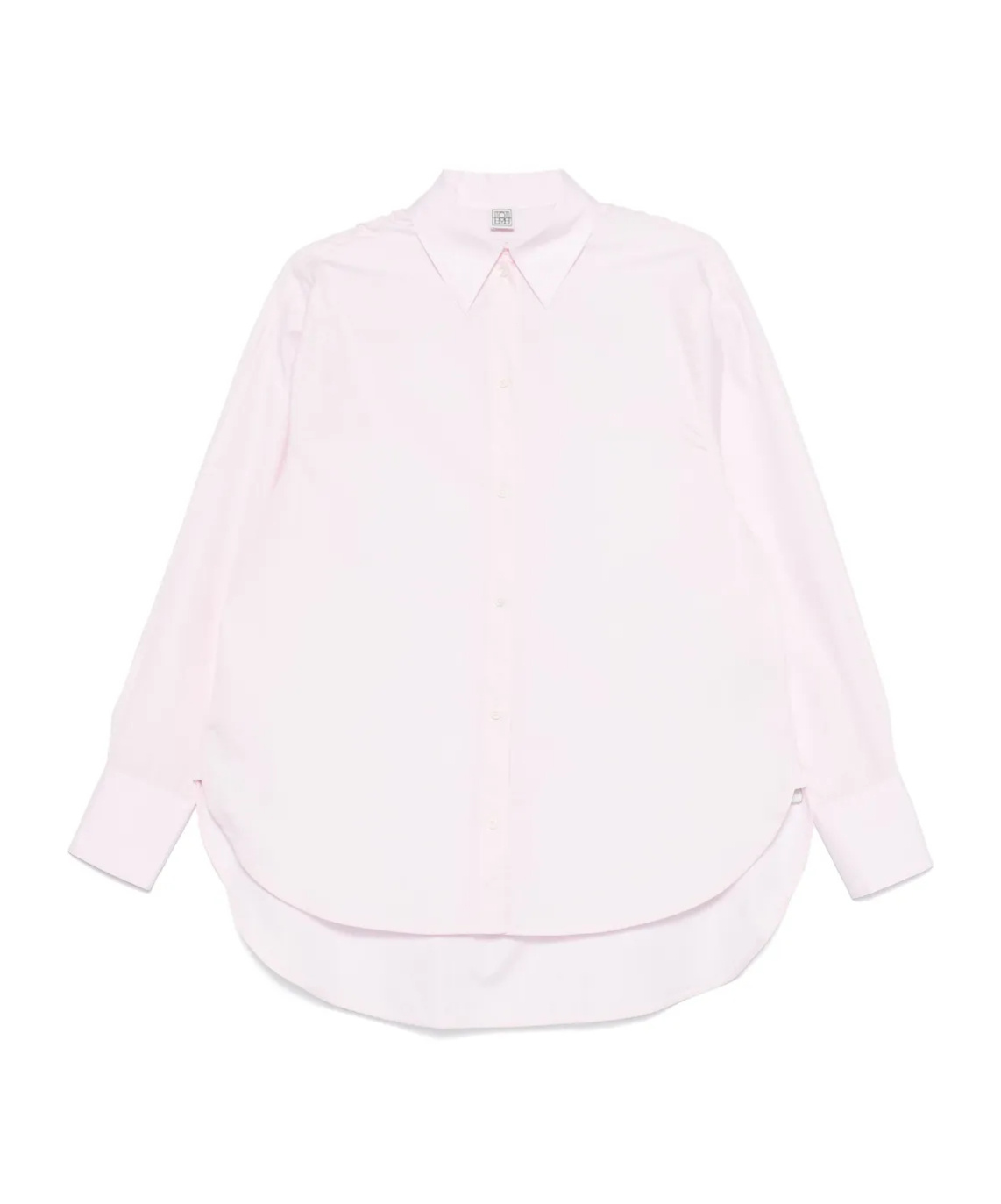 Totême Long-sleeved Shirt In White