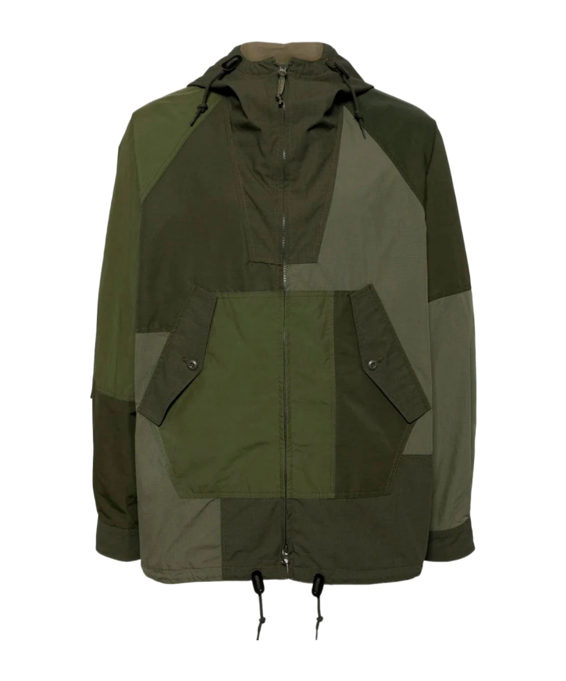 Comme Des Garçons Hooded Casual Jacket In Green