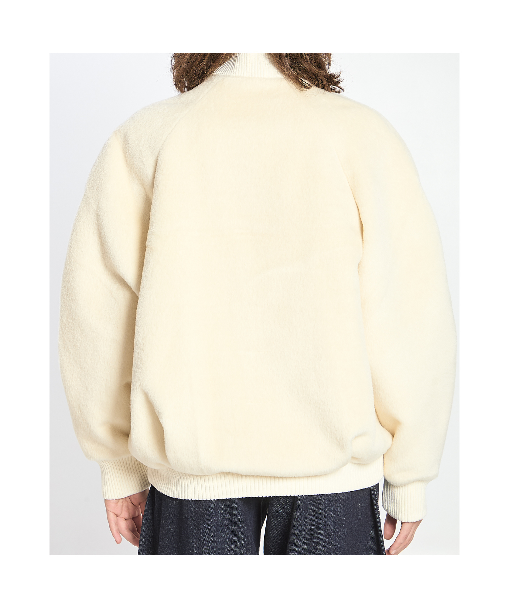 Jacquemus Long-sleeved Casual Jacket In White