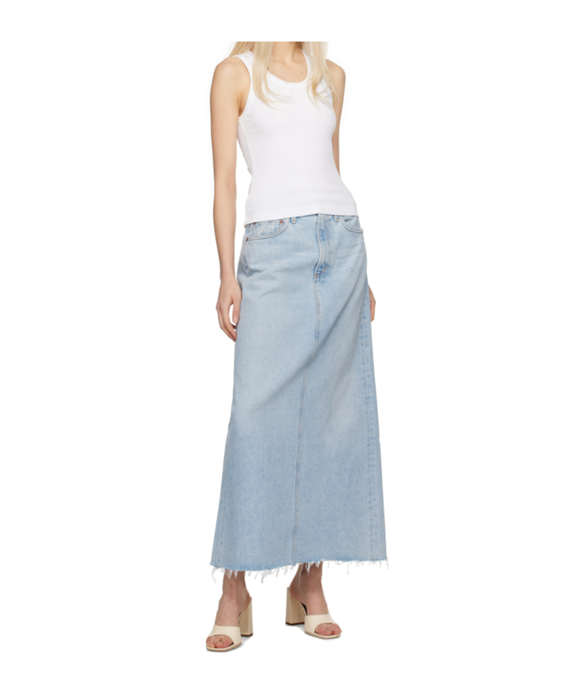 Agolde Denim Practice Skirt
