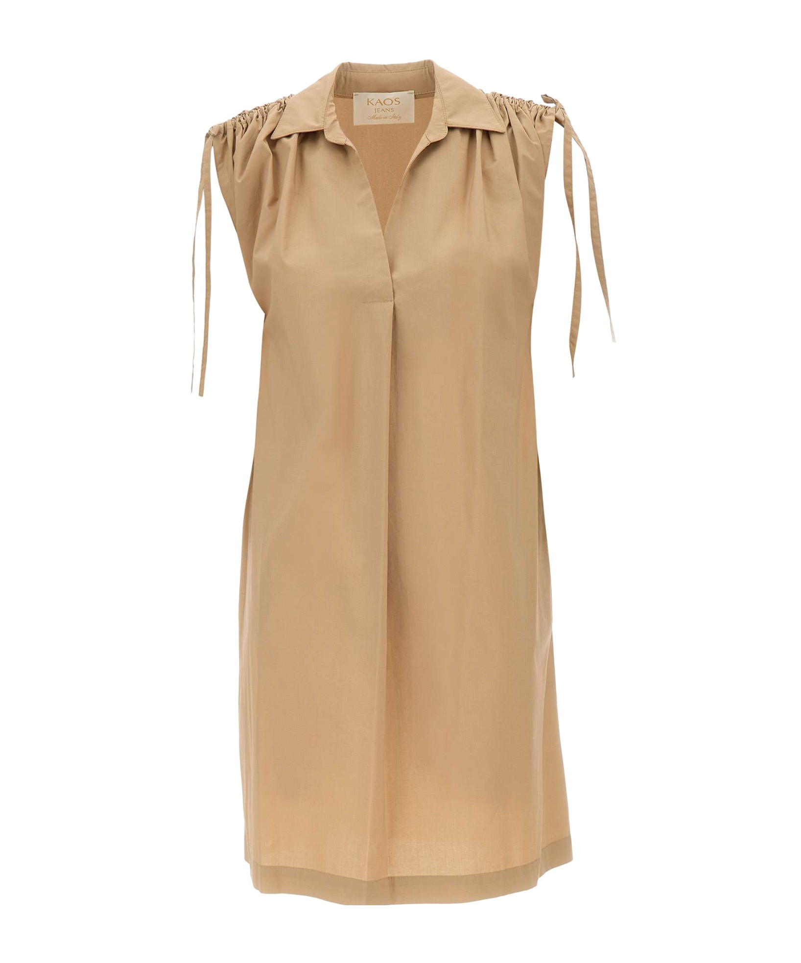 Kaos Cotton Shirt Dress