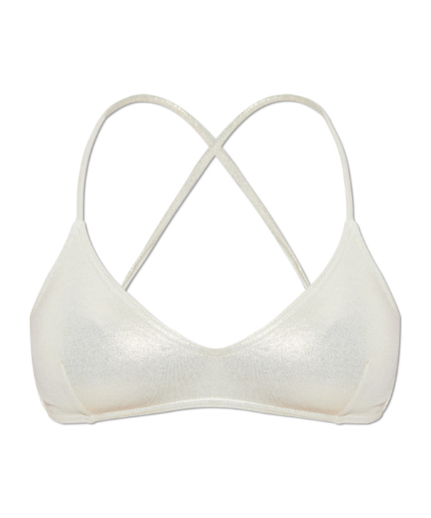 Melissa Odabash Sleeveless Bikini Top In White