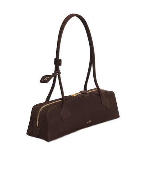 Alaïa Le Teckel Medium In Shiny Leather Bags