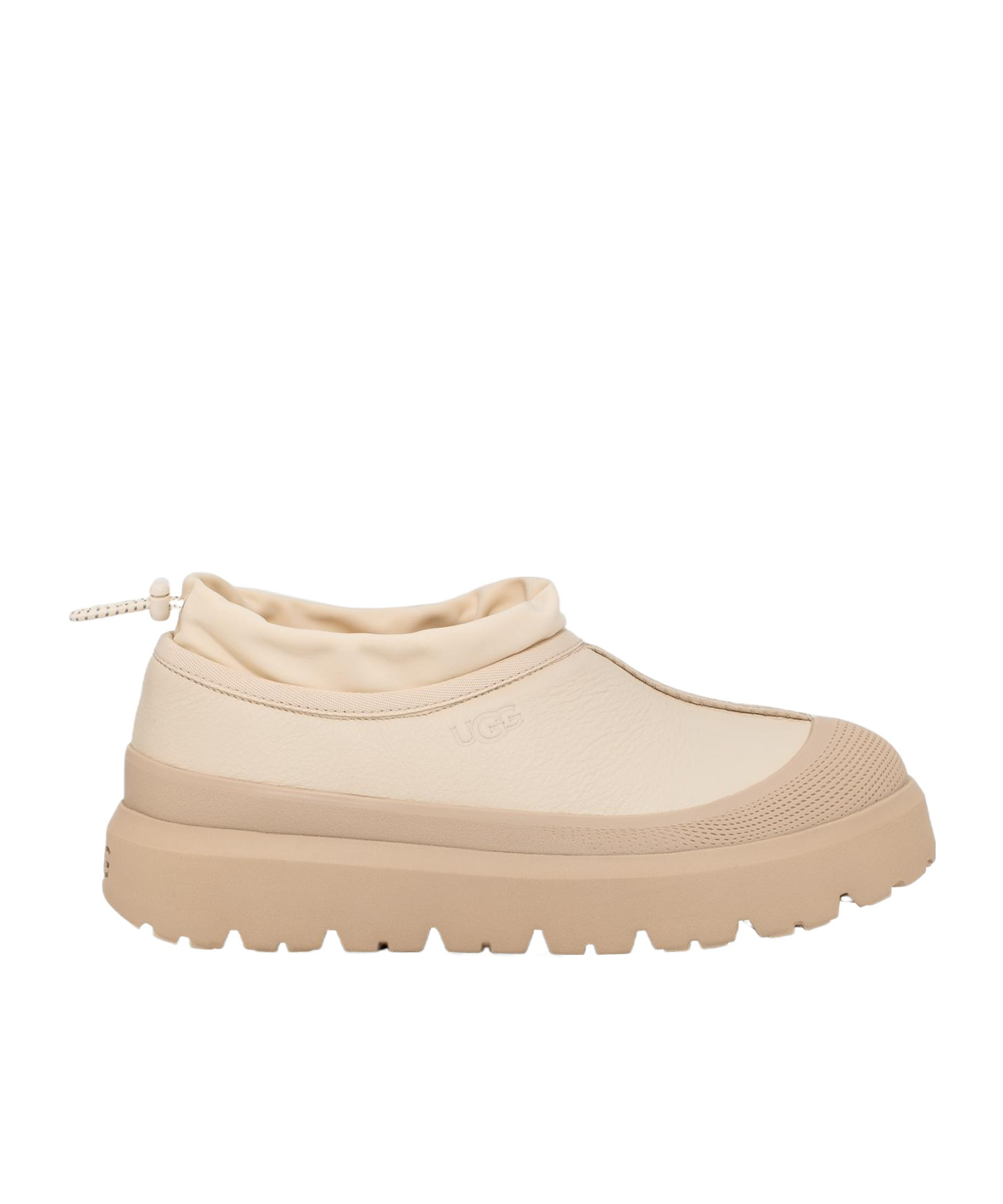 Ugg Drawstring Ankle Boots In Nude