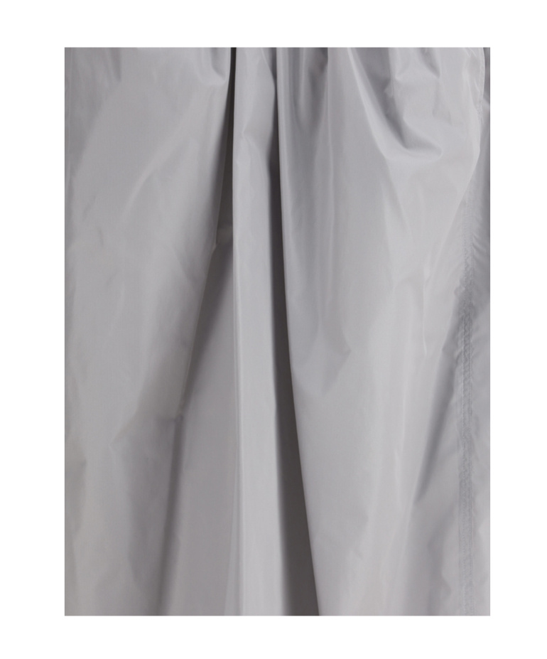 Shop Fabiana Filippi Trench Midi Skirt In Gray