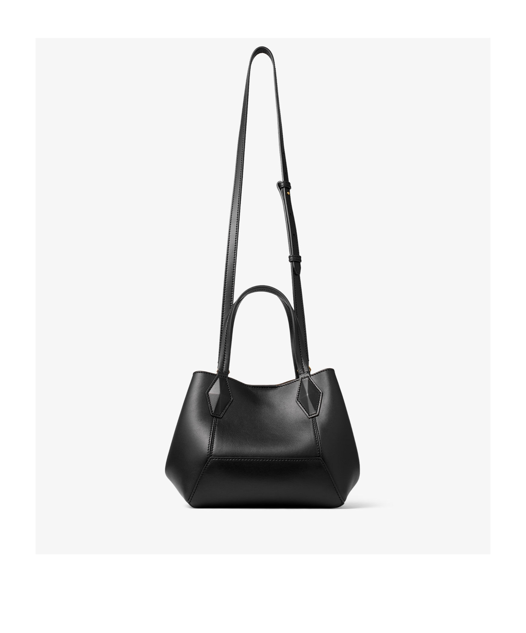 JIMMY CHOO JIMMY CHOO DIAMOND LOGO PRINTED SMALL TOTE BAG