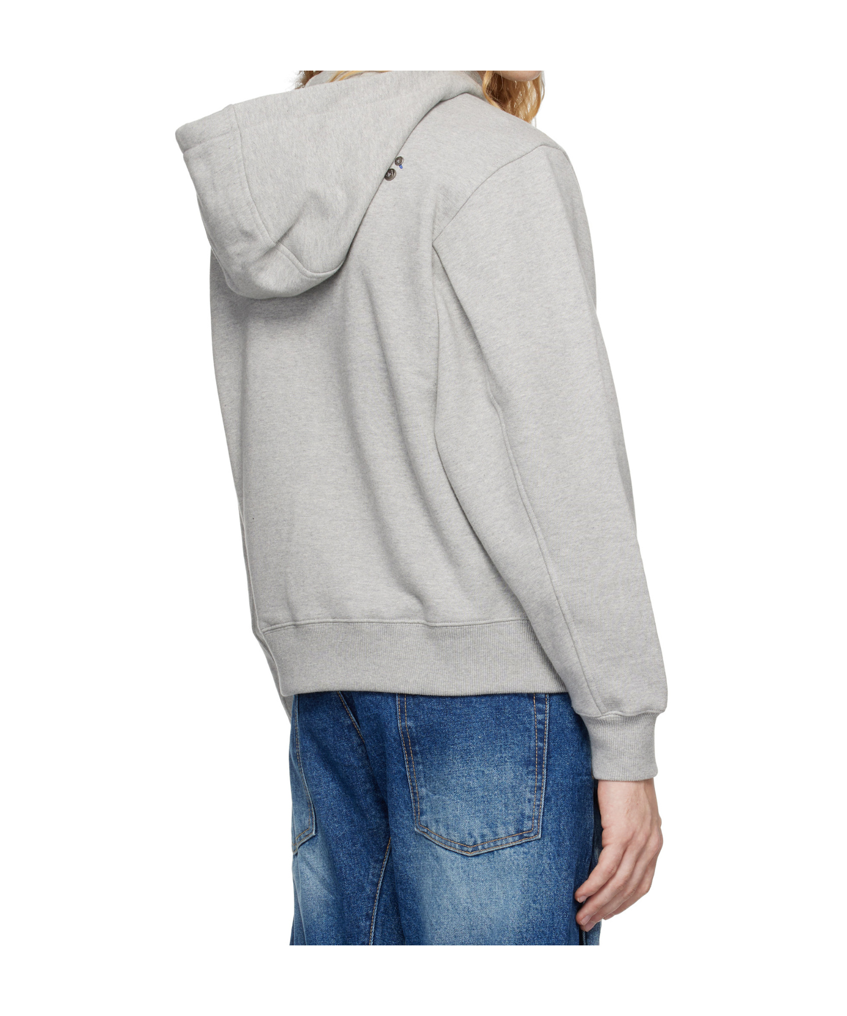 Ader Error Long-sleeved Sweater In White