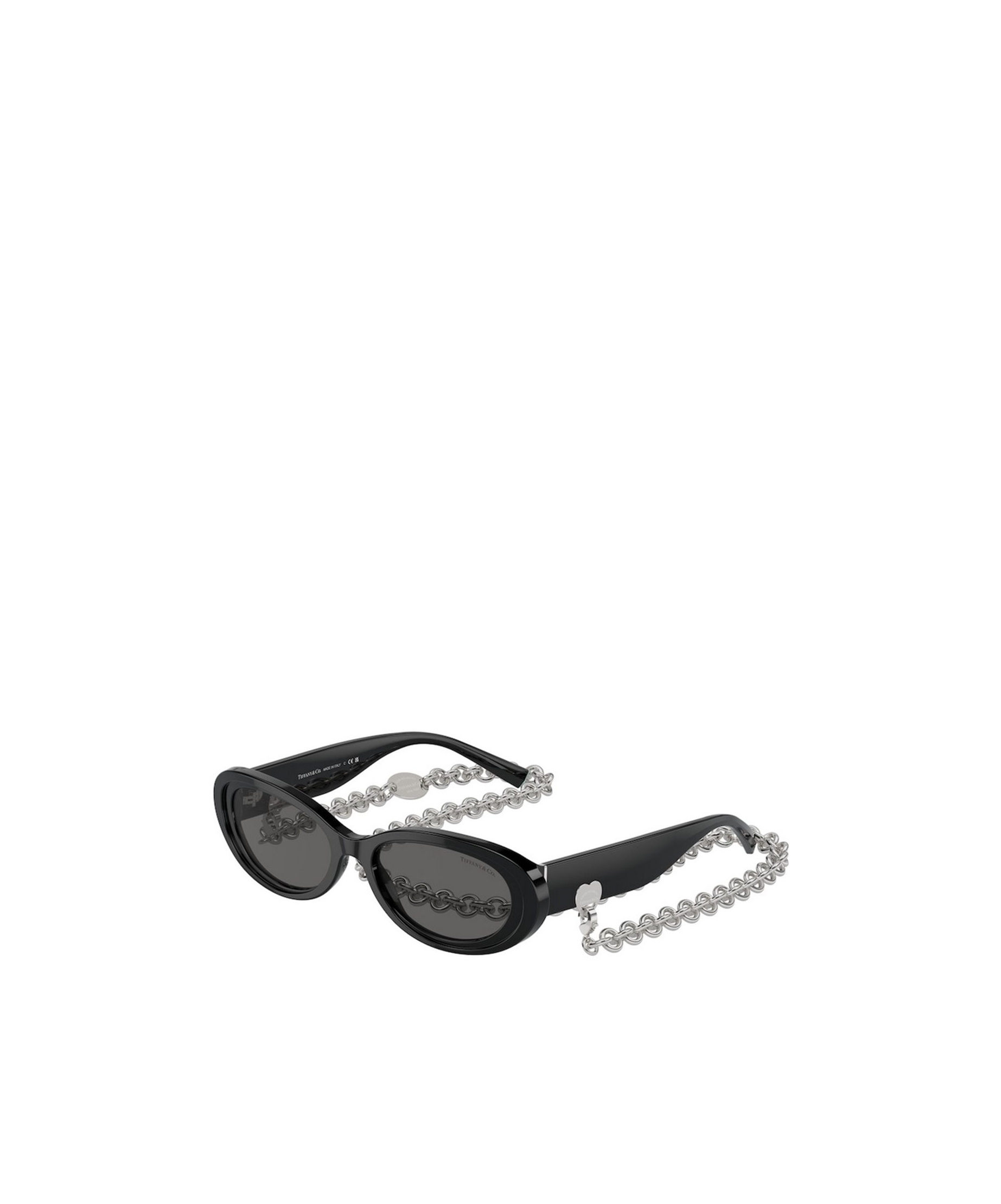 Tiffany & Co . Cat-eye Sunglasses With Chain Detail In Black