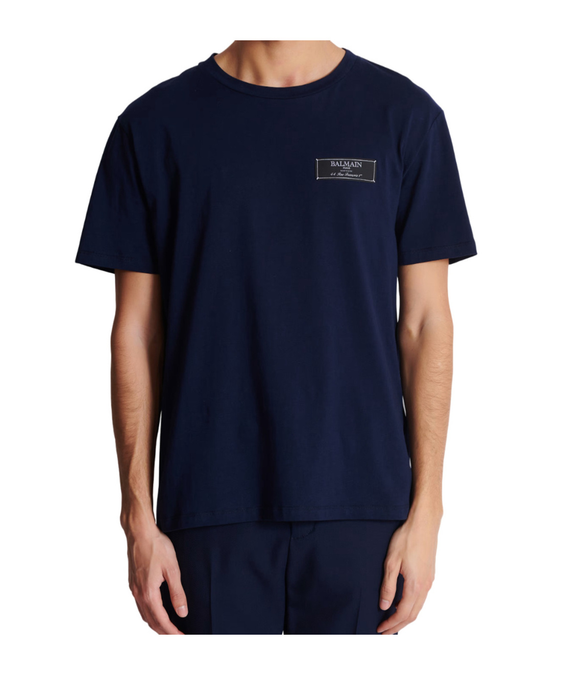 Balmain Short-sleeved T-shirt In Black