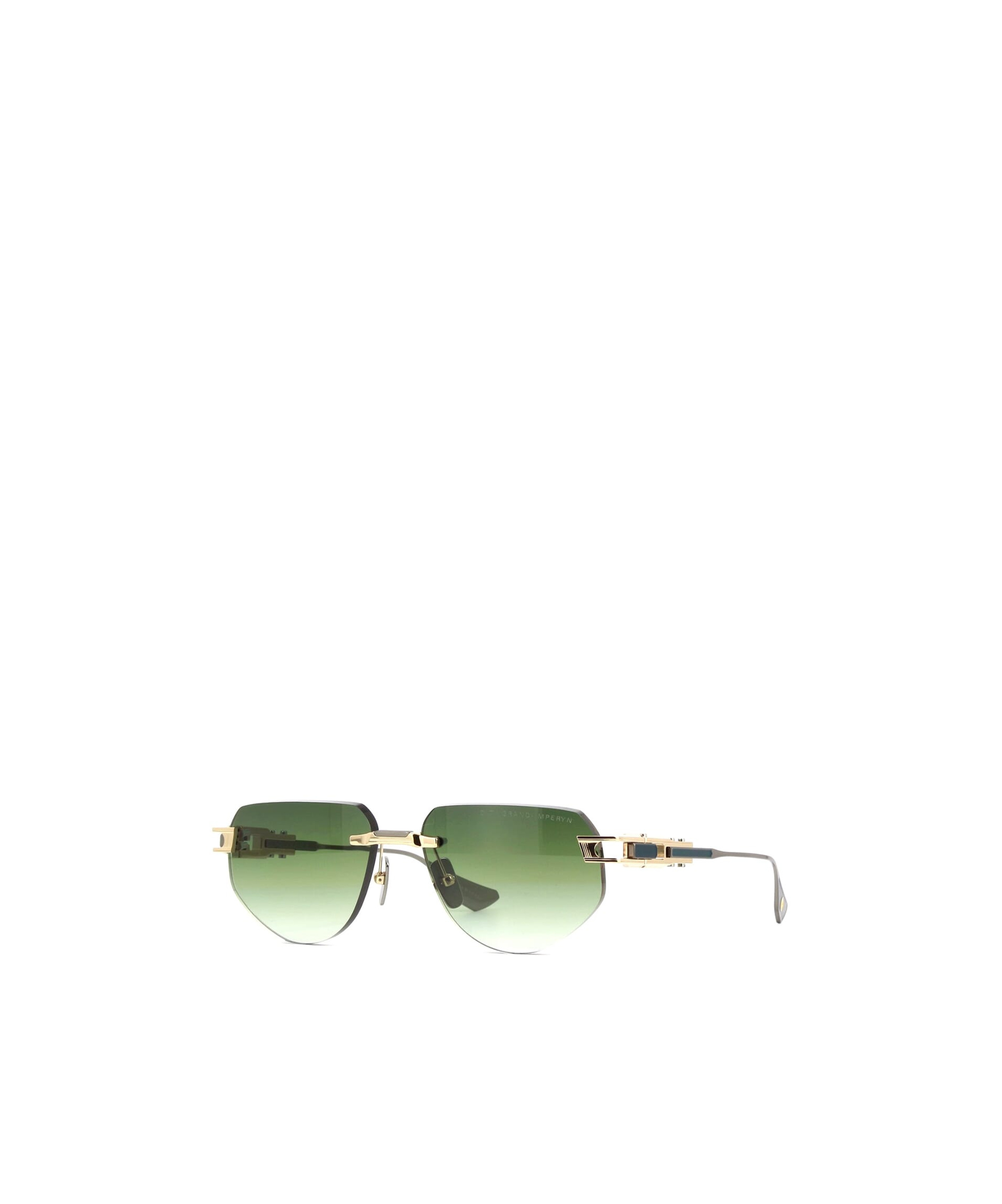 Dita Eyewear Logo Sunglasses In Green