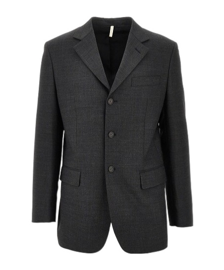 Sunflower Single-breasted Blazer In Gray