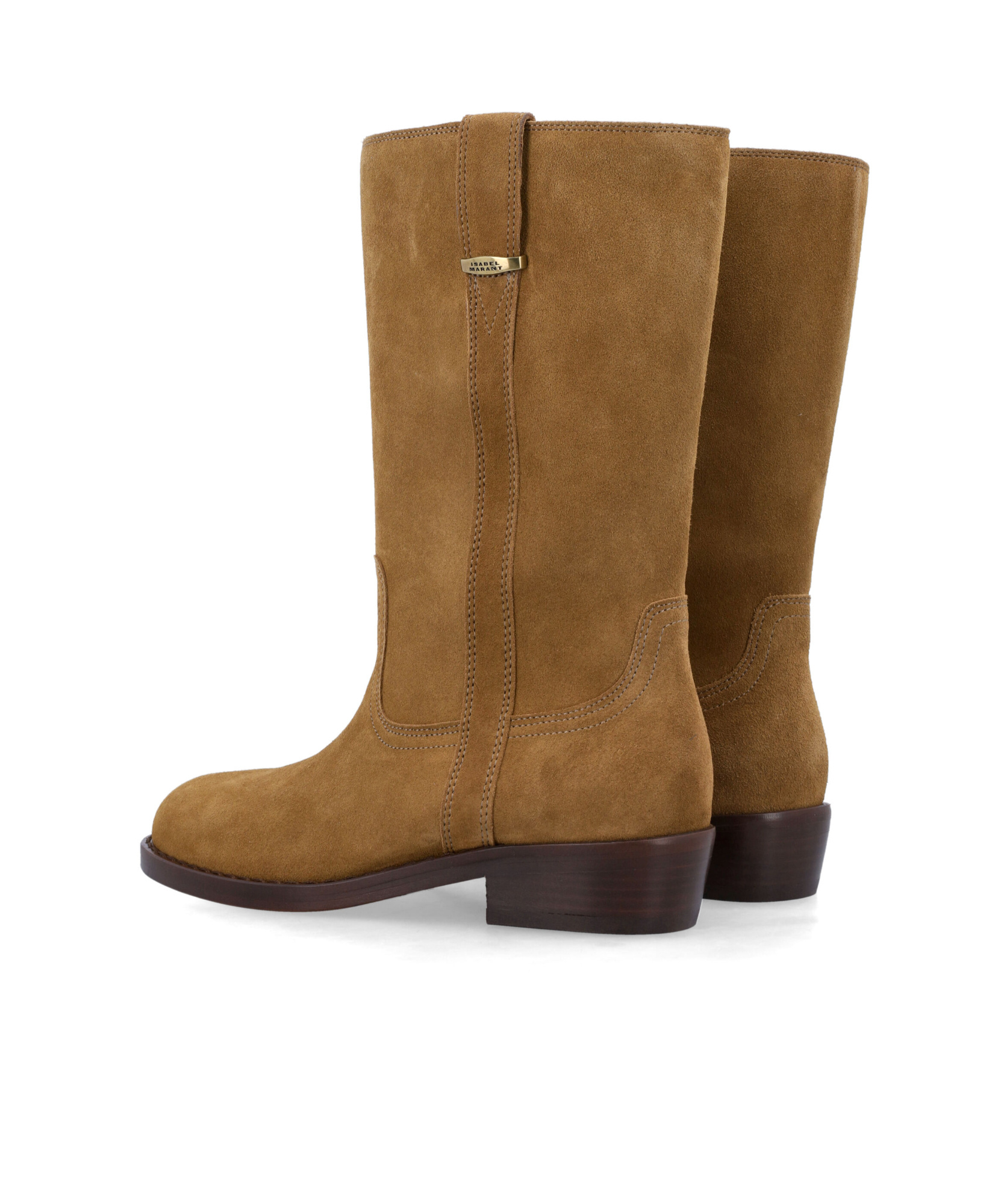 ISABEL MARANT ROUND TOE ANKLE BOOTS