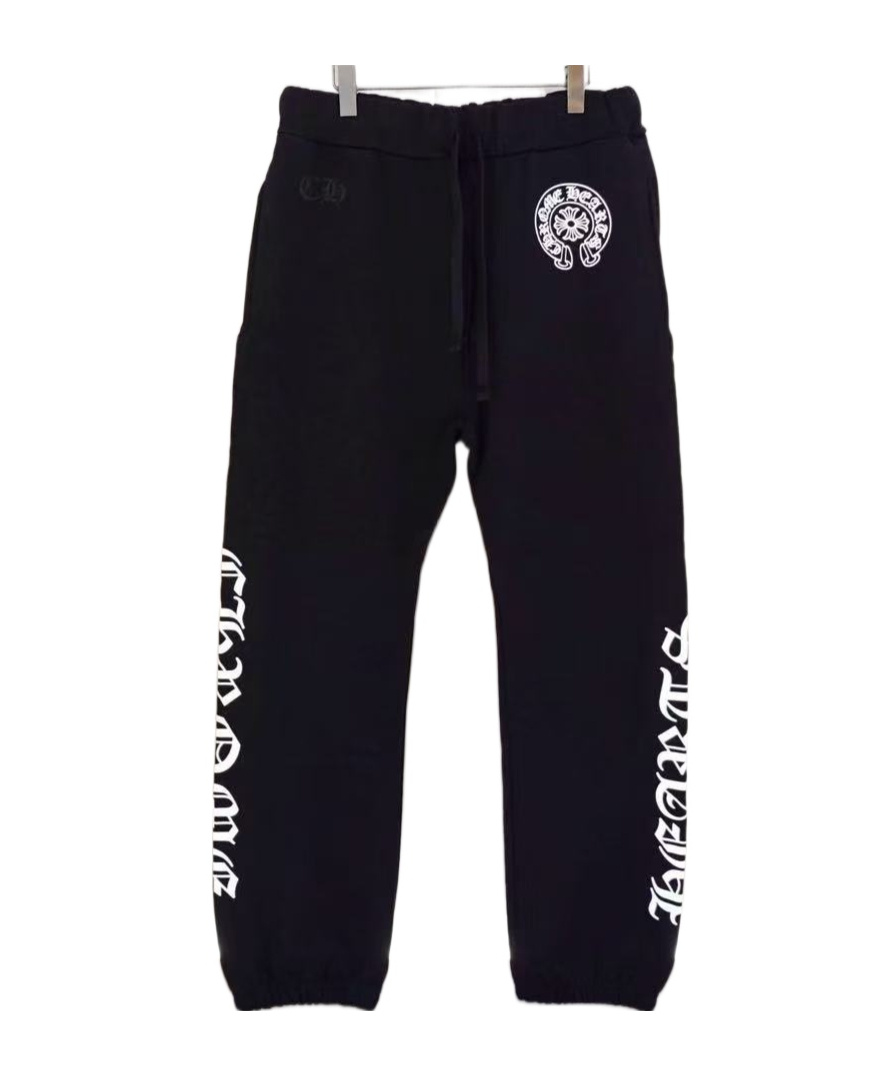Chrome Hearts Logo-print Track Pants In Black
