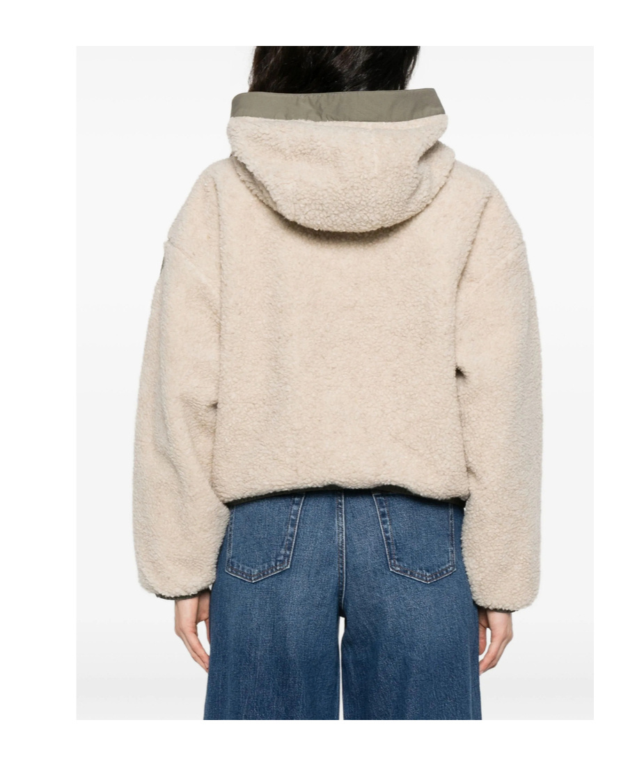 Canada Goose Alberni Hooded Reversible Jacket In Neutral