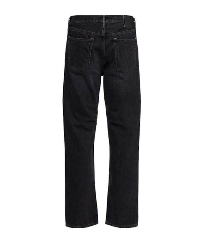 Acne Studios Belt-loop Jeans In Black