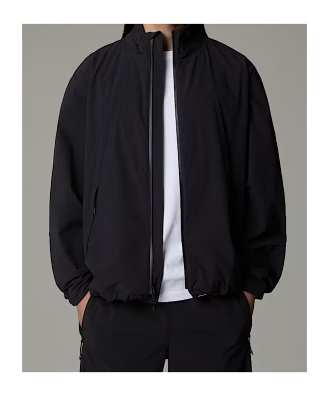 Shop The North Face Mens North Dome Wind Jacket In Black