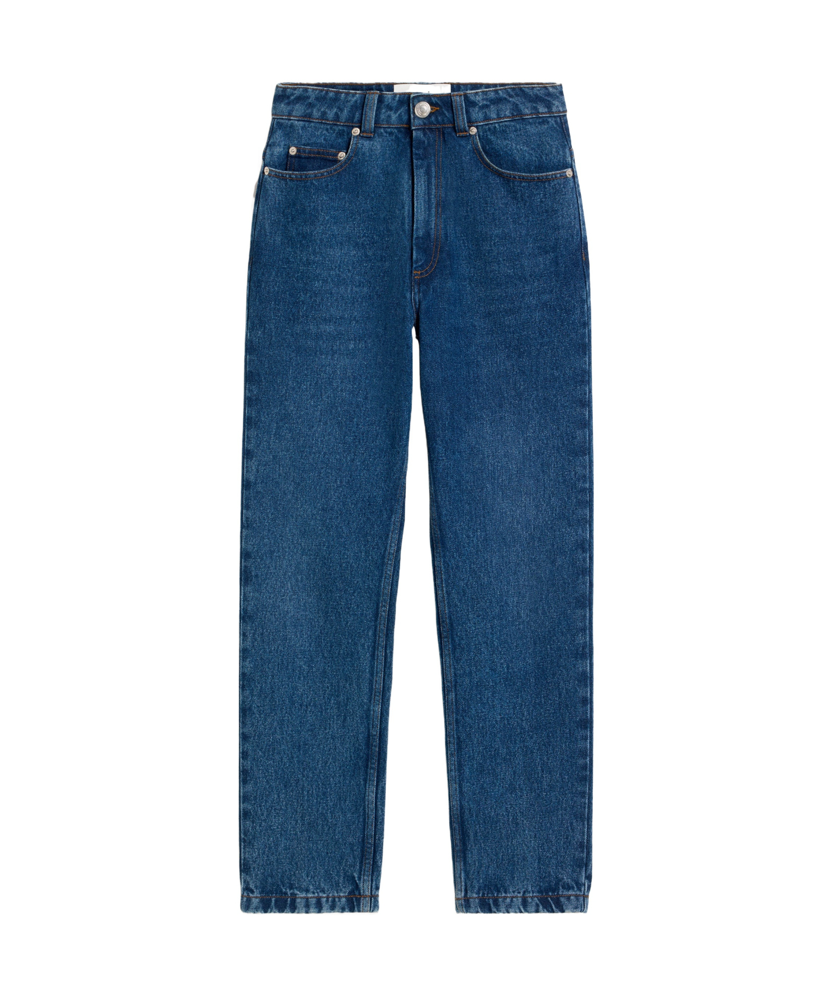 Ami Alexandre Mattiussi Ami Paris Straight-leg Slim Fit Jeans In Blue