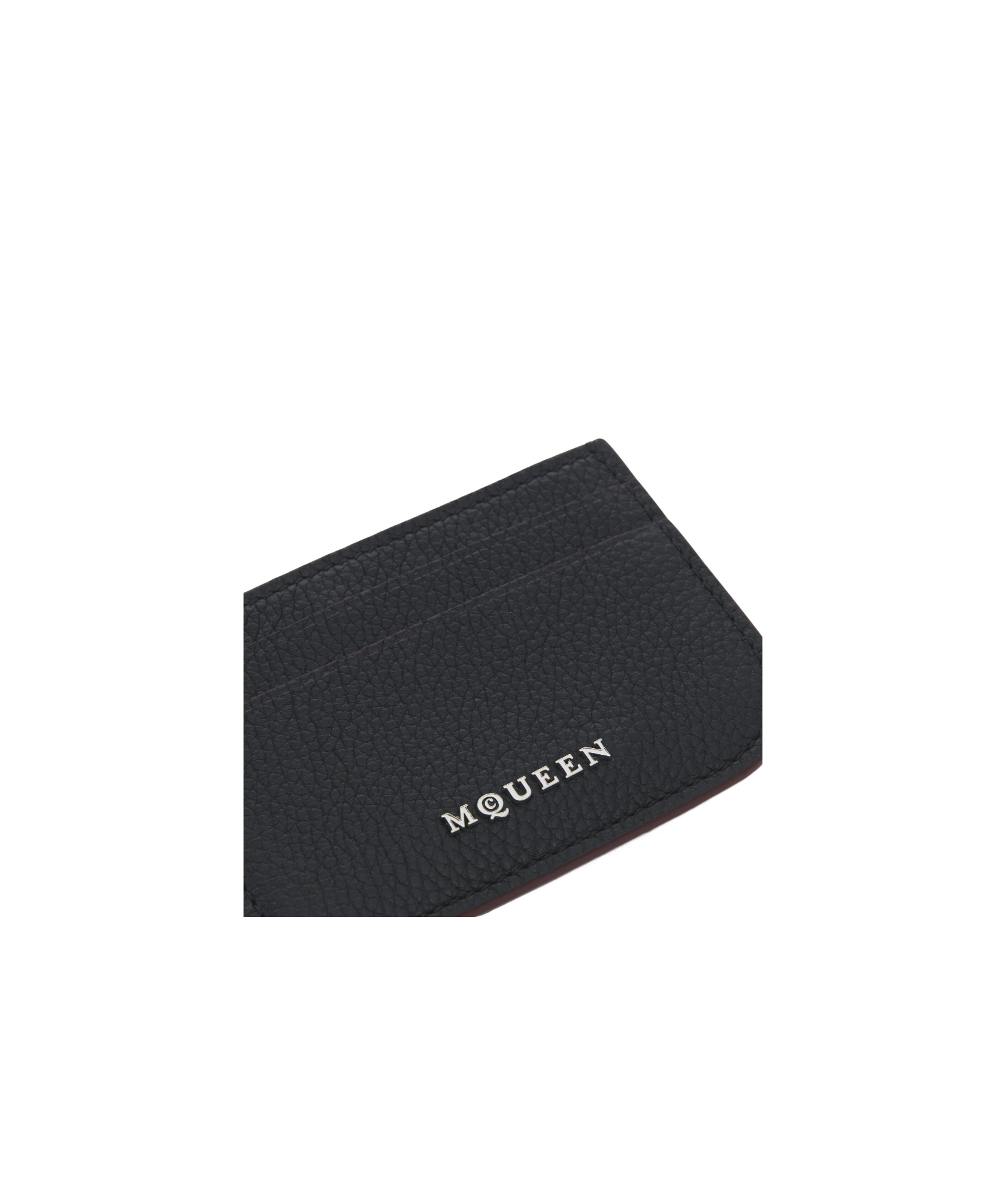 Alexander Mcqueen Sling Card Bag In Black