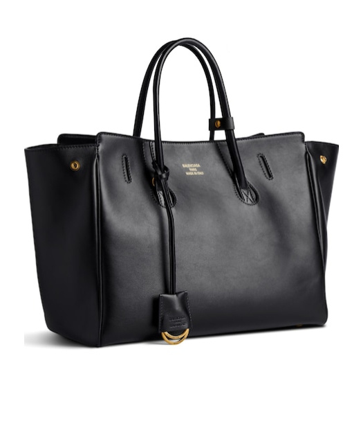 BALENCIAGA WOMEN'S HAMPTON SMALL CARRY ALL BAG IN BLACK