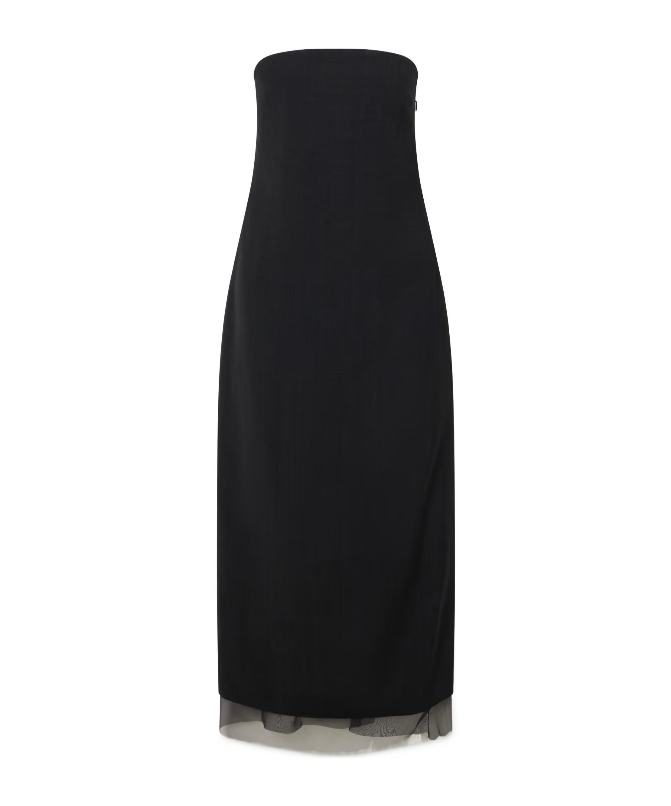 Kallmeyer Straight Strapless Dress In Black