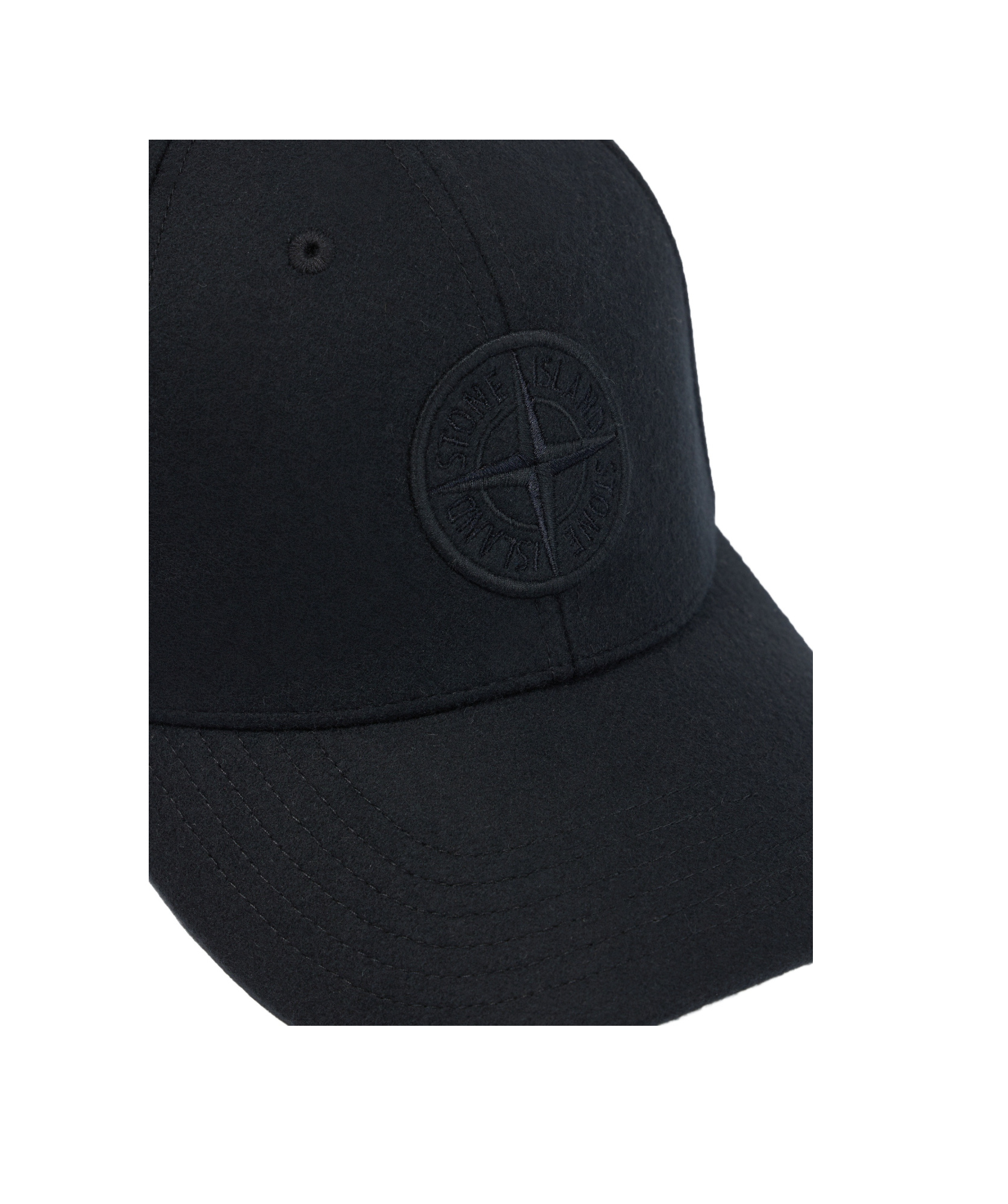 STONE ISLAND COMPASS-MOTIF BASEBALL CAP