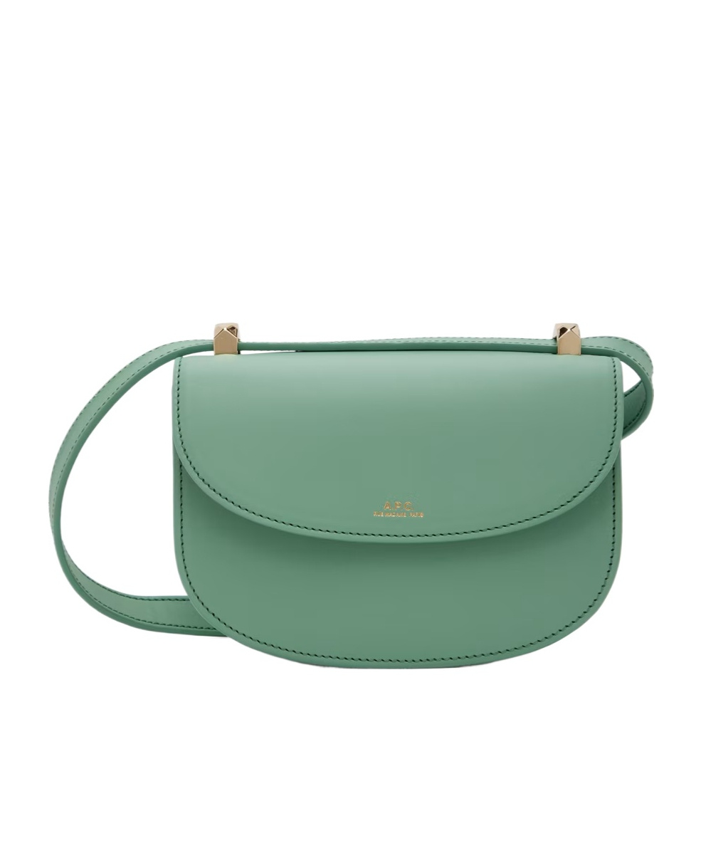 Apc A.p.c. Geneve Mini Bag In Green