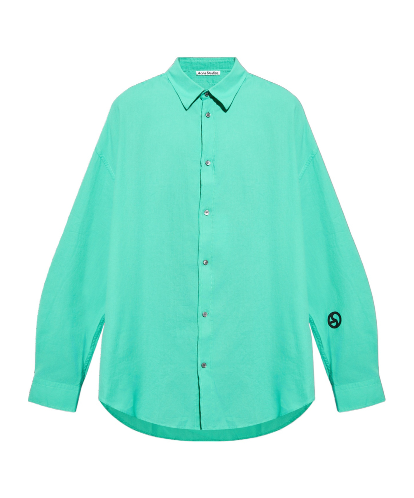 Acne Studios Button-up Shirt In Green