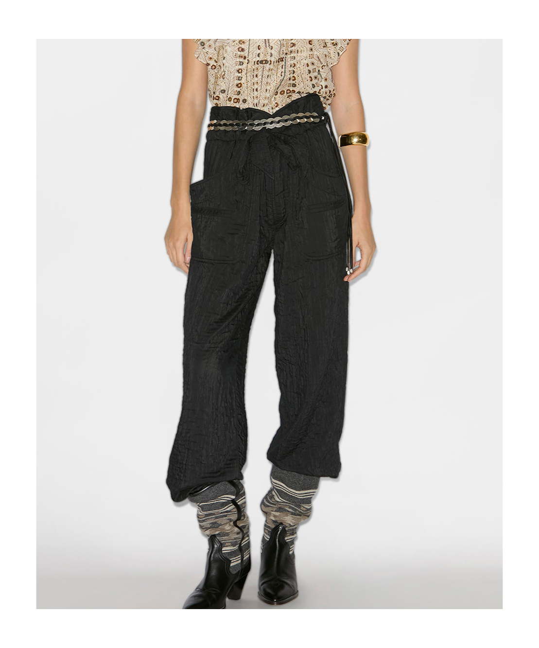 Isabel Marant Étoile Serida Trousers In Black