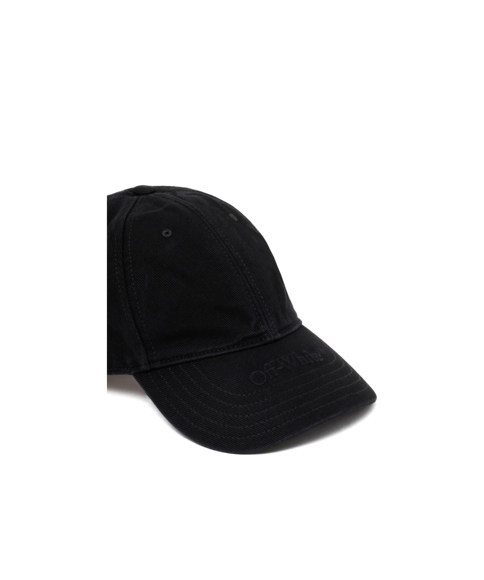 Off-white Logo-embroidered Denim Hat