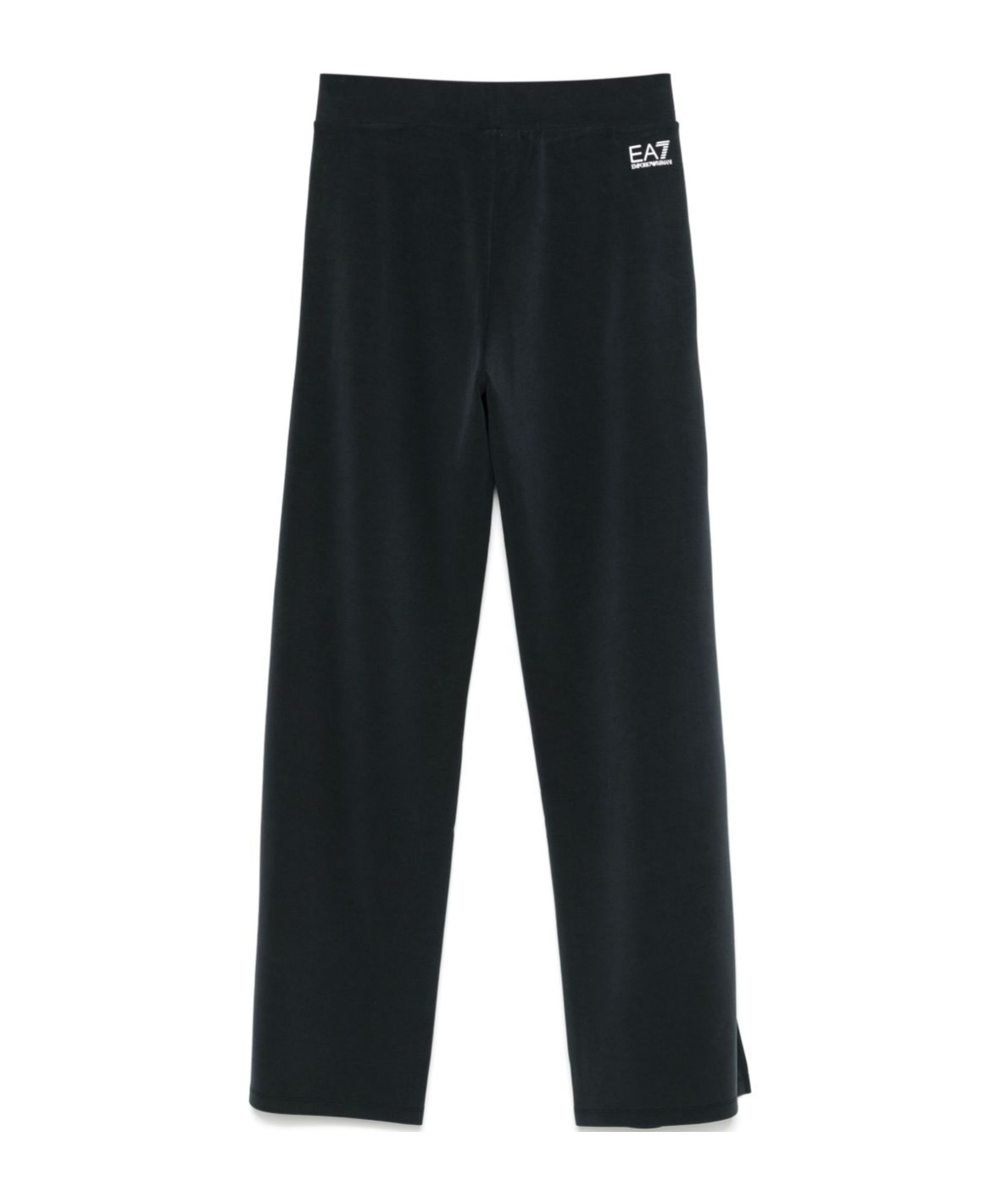 EA7 LOGO-PRINT TRACK PANTS 
