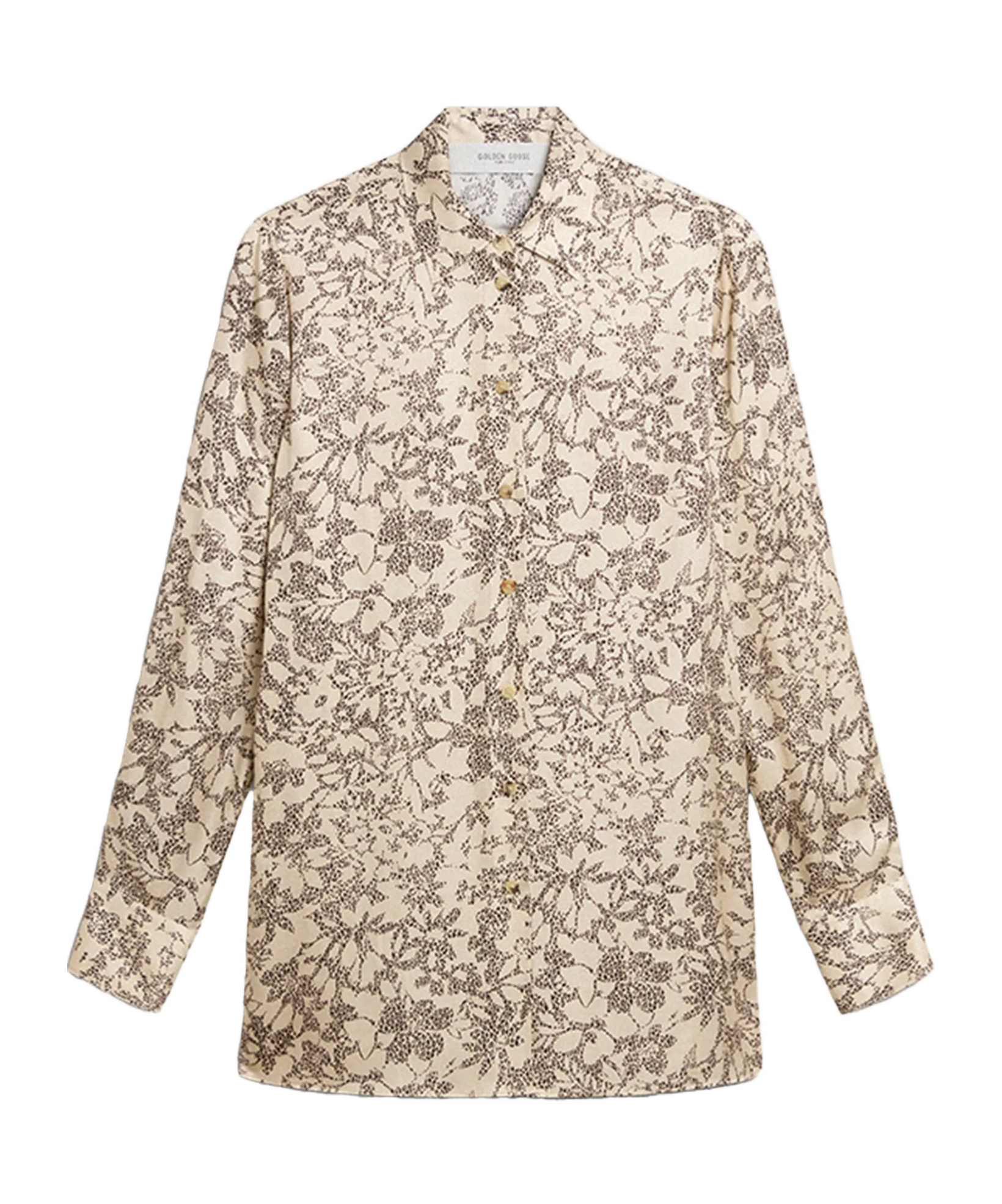 Golden Goose Long-sleeved Shirt In Nude