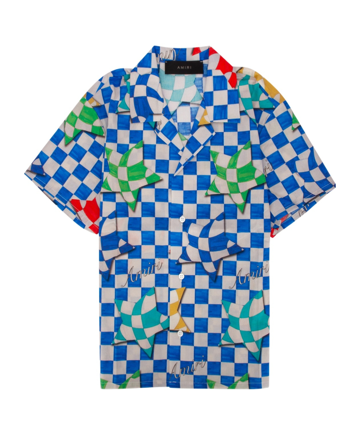 AMIRI AMIRI KIDS CHECKERED SHIRT