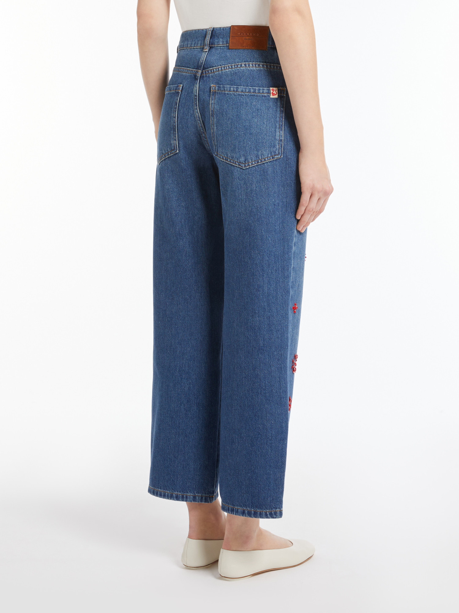 Weekend Max Mara Belt-loop Jeans In Blue