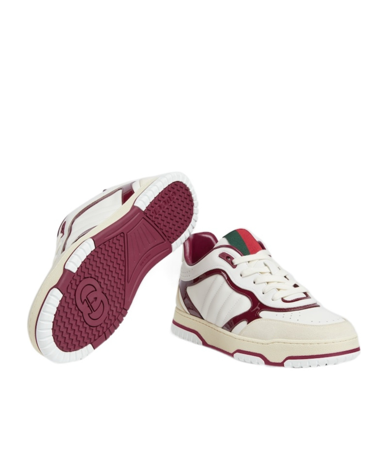 Gucci Re-web Sneakers In White