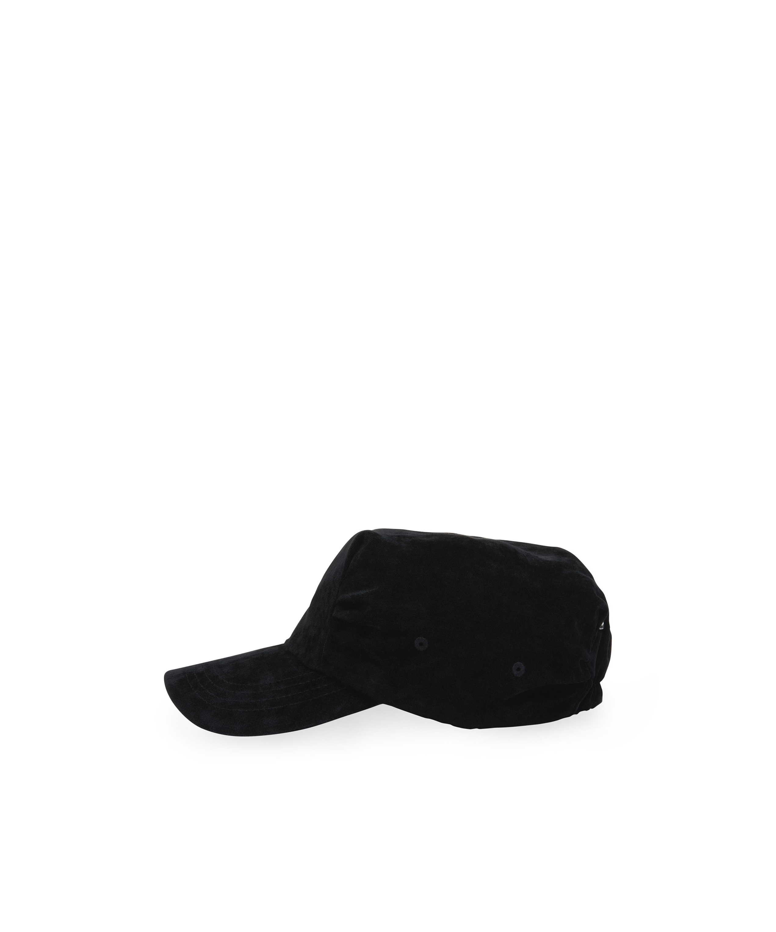 Ader Error Pleated Baseball Cap In Black