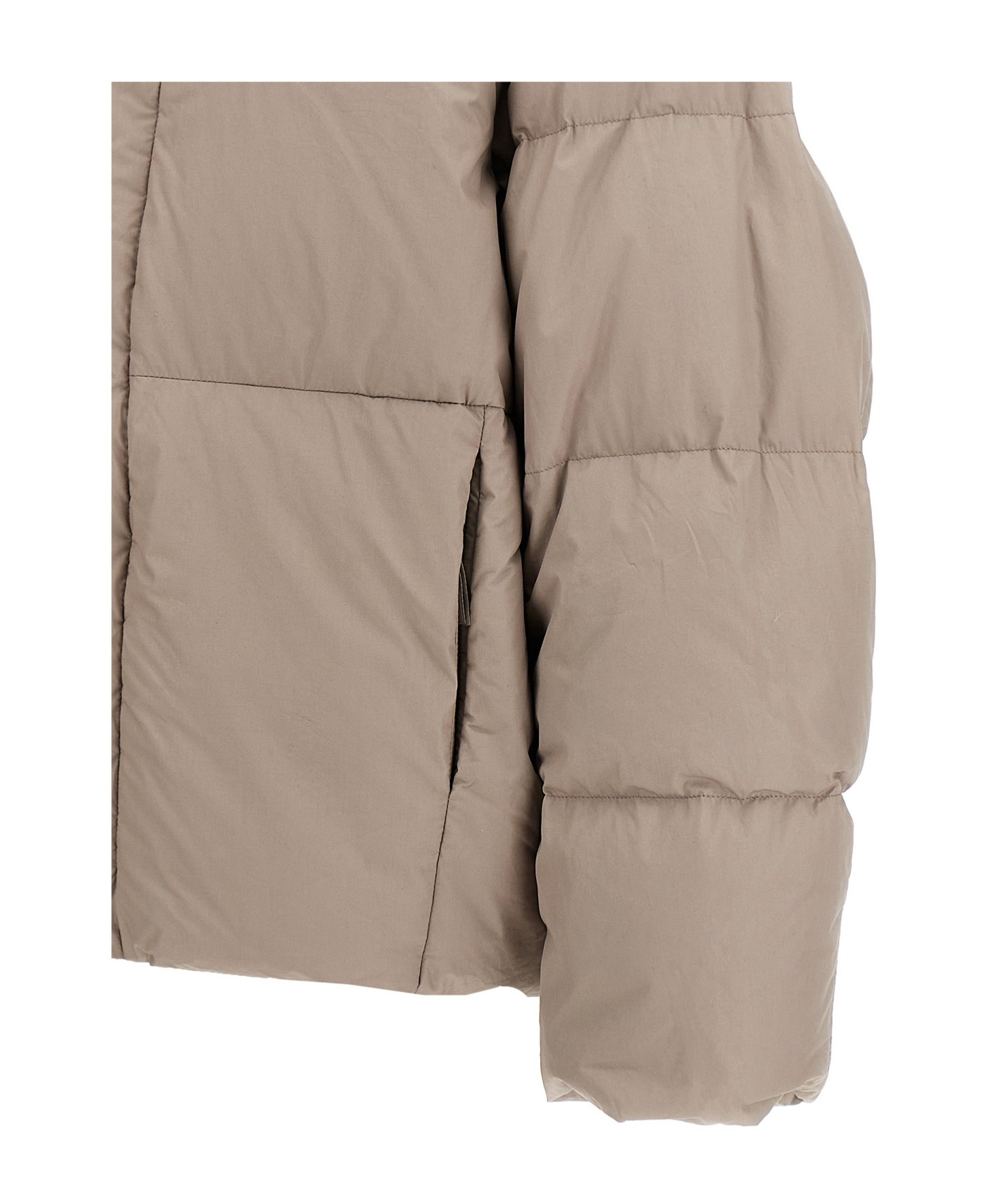 Canada Goose Long-sleeved Down Jacket In Nude