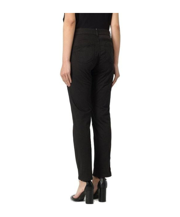 Liu •jo Liu Jo Cropped Skinny Trousers In Black
