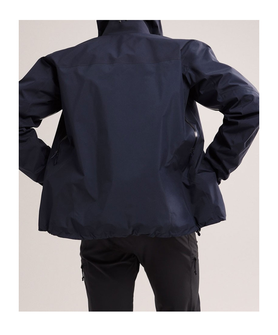 Arc'teryx Beta Ar Zippered Casual Jacket In Black