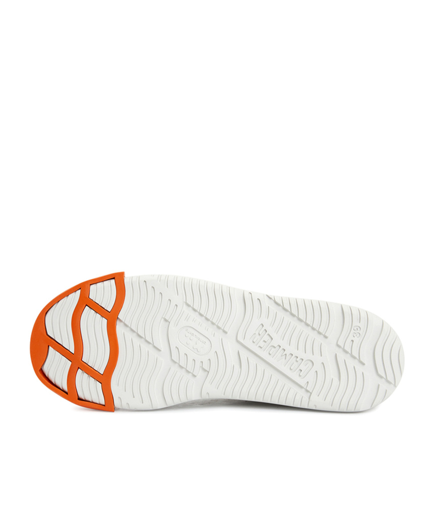 Camper Junction Runner Leather Sneakers In White