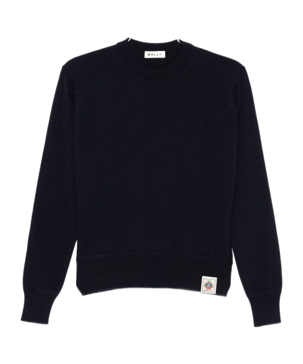 Bally Long-sleeved Sweater In Black